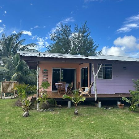 Tevaitoa Bungalow Chez Josi, Bord De Mer Prive מראה חיצוני תמונה