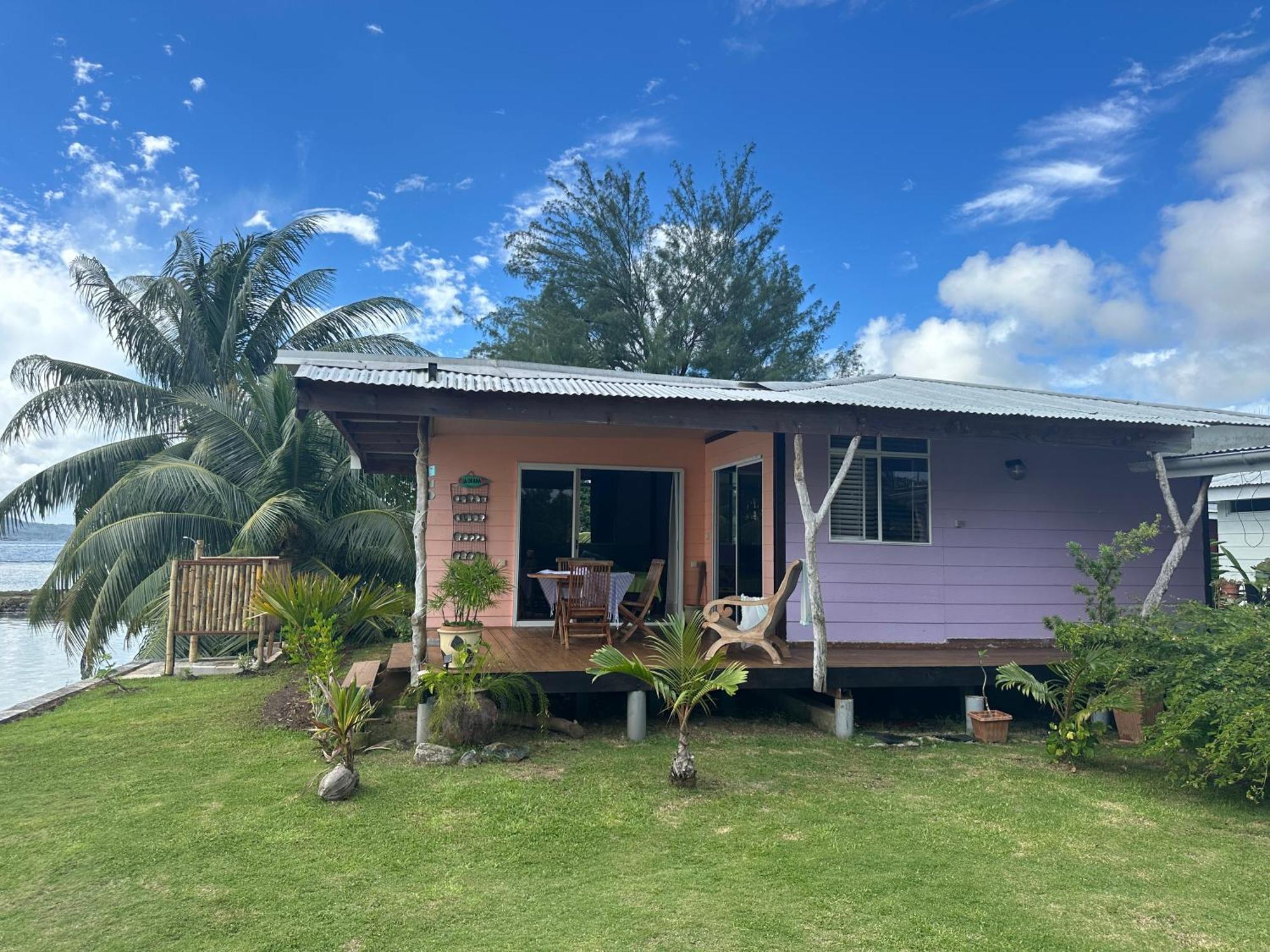 Tevaitoa Bungalow Chez Josi, Bord De Mer Prive מראה חיצוני תמונה