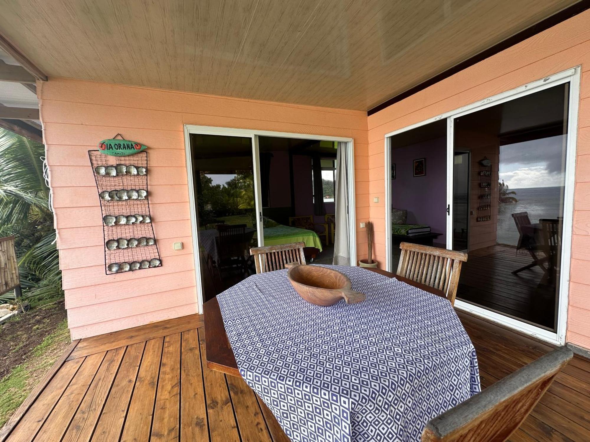 Tevaitoa Bungalow Chez Josi, Bord De Mer Prive מראה חיצוני תמונה